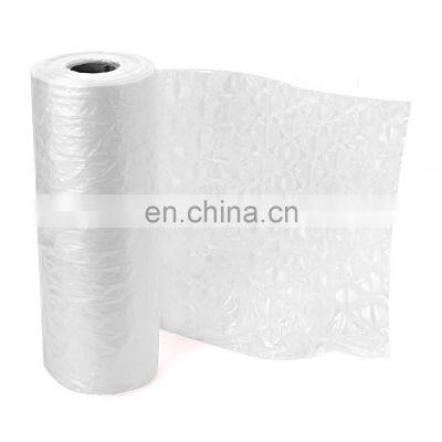 Factory price customized air cushion packaging bag 300m air bubble pouch foam film wrap roll materials packing air bubble bag