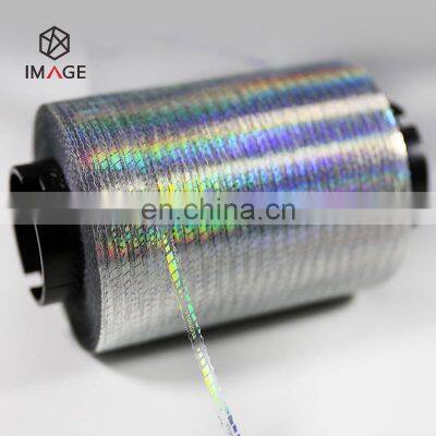 PET BOPP Laser Holographic Easy Open Self Adhesive Tear Tape for Tobacco Packing, Tear Strip Tape for Cigarette Box