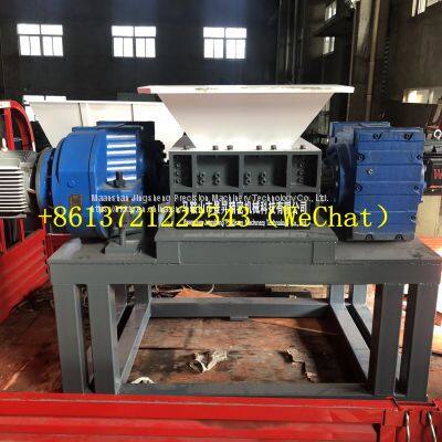 Plastic PP pipe shredder waste wood paper plastic crusher wholesale single shaft shredder equipment