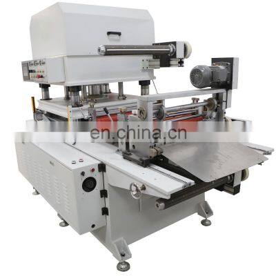 Adhesive label foam copper and aluminum foil leather die cutting machine