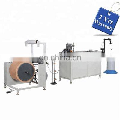 Automatic Double Loop Wire Forming and Spooling Machine O ring spool making machine