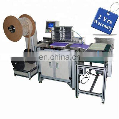 UT520 Automatic Double Spiral Wire Binding Machine wiro ring binder calendar book notebook album