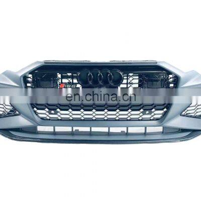 the latest upgrade bodykit body kit the front bumper sets facelift to RS6 C8 style for Audi A6 C8 car parts 2019-2021