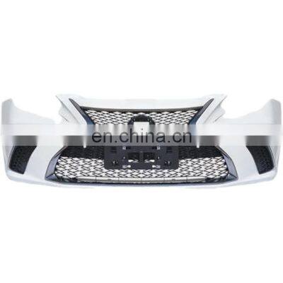 Modified to LEXUS ES350 2018 F-sport style bodykit body kit the front bumper sets for LEXUS ES200 ES250 ES300h 2013-2017