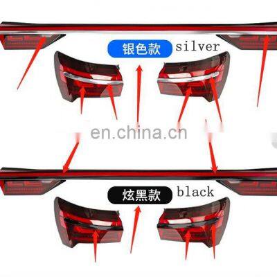 Upgrade to the latest full LED through taillamp taillight with dynamic for AUDI A6 C8 tail lamp tail light 2019-2021
