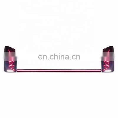 Upgrade to through dynamic taillight taillamp with center light for mercedes benz vito V260 V250 W447 W446 rear lamp 2016-2020