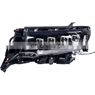 upgrade 4 lens LED headlamp headlight for TOYOTA LAND CRUISER PRADO FJ150 head lamp head light 2018