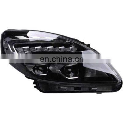 Modified Matrix scan full led streamer turns headlamp headlight for Buick GL8 head lamp head light 2011-2019