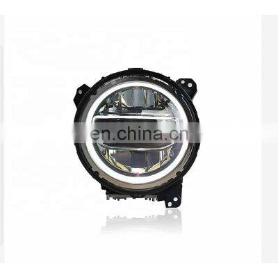 high quality full led headlamp headlight with a touch of blue function for Jeep Wrangler JL head lamp head light 2018-2021