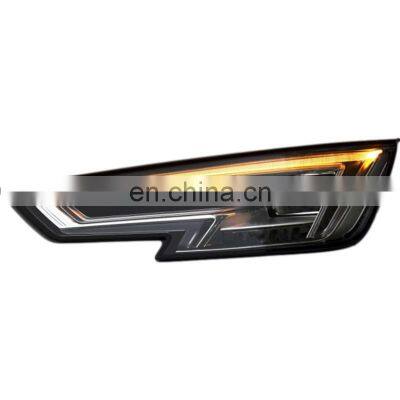 high quality car accessories LED headlamp headlight plug and play for audi A4 B9 head lamp head light 2016-2019