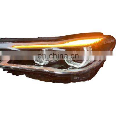 High quality aftermarket full LED laser headlamp headlight for BMW 7 seriesG12 head lamp head light 2016-2019