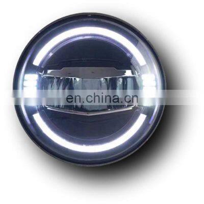 Modified to full led headlamp headlight with a touch of blue function for Jeep Wrangler JK head lamp head light 2007-2017