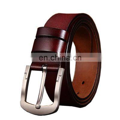 Genuine PU cow split leather belt for men customized wholesale premium quality OEM ODM