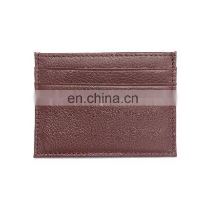 Genuine cow/ leather card holder wallet for men business wholesale high quality retail top original skin 2022 style RFID OEM ODM