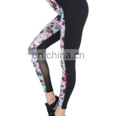 Woman Seamless Fitness Yoga Wear Legging Black Casual Green Pants Quantity Mesh Customized Maxi Spandex Logo Gray Style Pcs