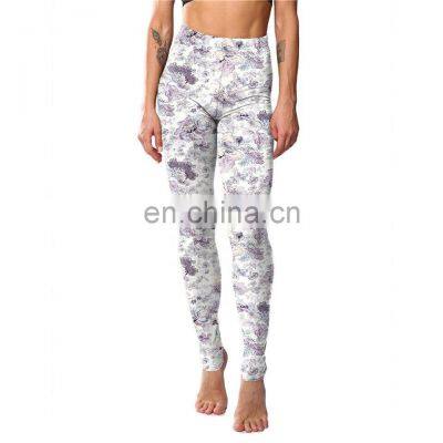 New Style Arrival Women Printing Leggings Polyester Elastic Fitness Workout Pants Legging Female Push Up Leggings