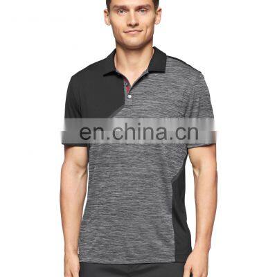Custom Microfiber Moisture Adult Polo Shirt Men's