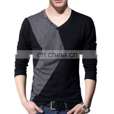 High quality men winter Full Sleeve Cotton T Shirt