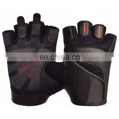 Custom Design Finger less Anti Slip Workout Bodybuilding Gloves Half Finger gym Fitness Weight Lifting Gloves