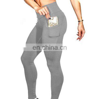 Women Gym Leggings Fitness Seamless Scoop Neck Long Sleeve Knit Ribbed Yoga Set