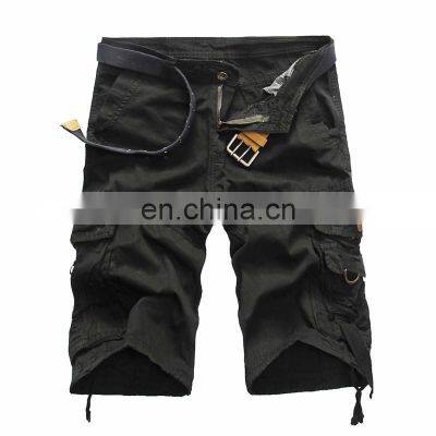 2021 Summer New Polar Fleece Shorts OEM Custom Logo Streetwear Big Pocket Men Shorts Pants