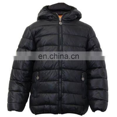 Men Hooded Puffer Jacket Quilted Winter Coat