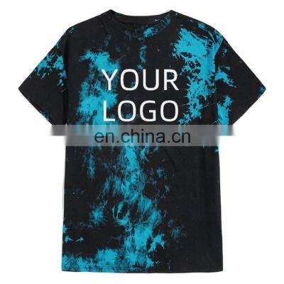 OEM New Arrival Wholesale Long Sleeve Tie Dye Graphic Crop Top T Shirt Women