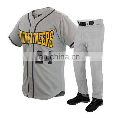 Baseball High Quality Custom Design Baseball Jersey Usa Baseball Championship Shirt Wholesale