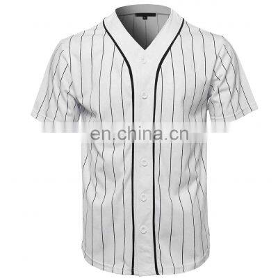 Mens Blank Baseball Jersey White Baseball Jerseys with Custom Logo OEM Customization Baseball Wear