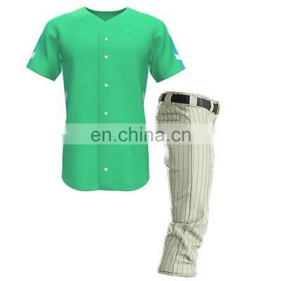uniform custom design new Baseball Uniforms Cheap Wholesale Plain Jerseys Shirts Uniform Apparel
