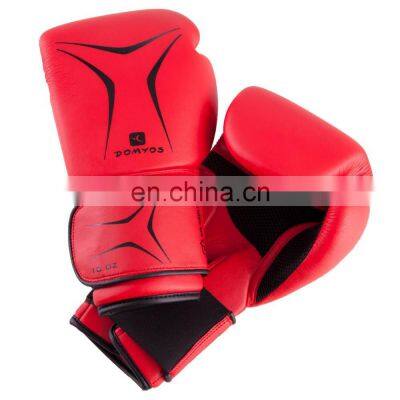 cow hide leather boxing gloves