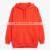 Oversize hoodie for women red custom hoodies soft cotton lint free sweatshirts