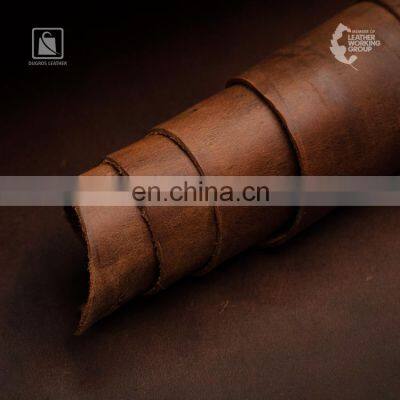1.5 mm Thickness Full Grain 100% Vegetable Tanned Genuine Leather from Indian Manufacturer