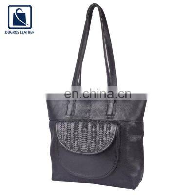 Unique Design Stylish Fashion Premium Look Luxury Genuine Leather Handbag for Women from Indian Manufacturer