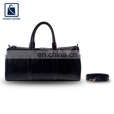 Unique Design Luxury Fashion Genuine Leather Duffel Bag at Reliable Price