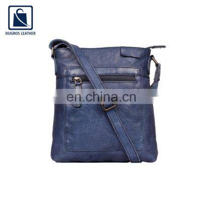 Unique Design Good Quality Stylish Women Genuine Leather Side Bag Manufacturer