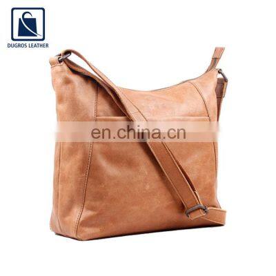 Top Listed Optimum Quality Stylish Leather Sling Women Bag for Global Purchasers