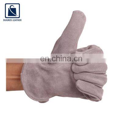 2022 New Arrival High Quality Leather Hem Binding Key Stone Thumb Genuine Leather Gloves from Trusted Manufacturer
