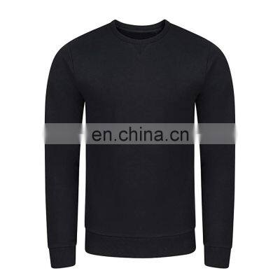 280 gsm Custom Women Crew Neck Sweater French Terry Blank Hoodies Sweatshirts Organic Cotton Unisex