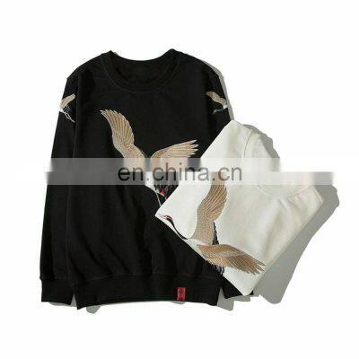 New Arrival Plus Size Sweatshirt Fleece Casual White Crewneck Sweatshirt Custom Logo Streetwear Plain