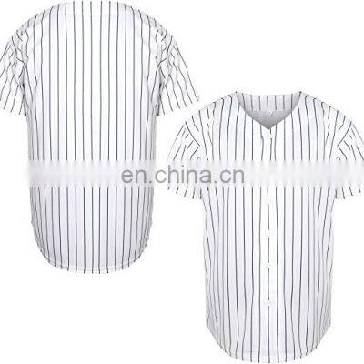 Customize embroidery baseball jersey style shirt wholesale baseball jersey