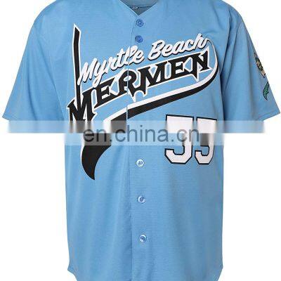 Wholesale Baseball Uniform Design Custom Cheap Sublimated Softball Baseball Jersey