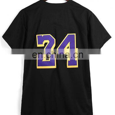 custom wholesale authentic blank softball uniforms embroidered LOGO mesh baseball jersey