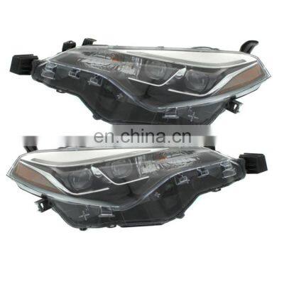 Auto Car Headlight Led Head Light For Toyota Corolla USA 2017 SE