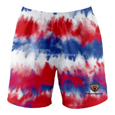 Cool Custom Shorts of Red, Blue and White Colors