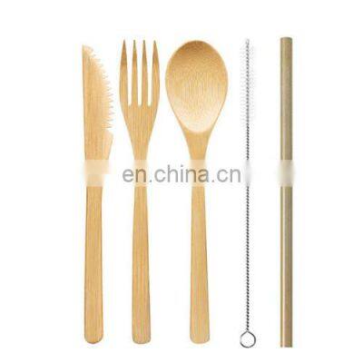 Disposable bamboo knife, fork and spoon for sale