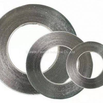 Basic Style Spiral Wound Gasket V Shaped Metallic Pipe Flange Gasket