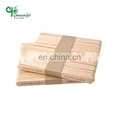Eco-friendly display disposable birch wood popsicle ice cream sticks