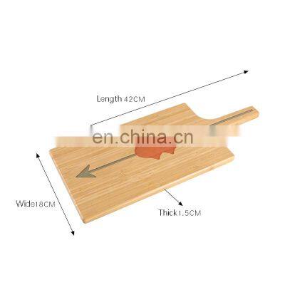 Restaurant Steak Pizza Barbecue Multi Function Eco friednly Engraved Bamboo Board