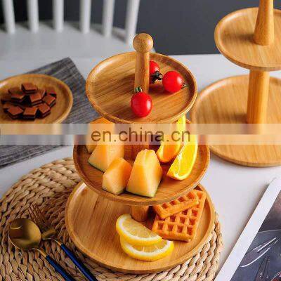 Wholesale trending lastist rustic country luxury dessert and cake decor stand holder set for wedding party